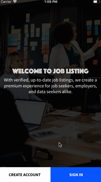 React Native Job Listing App Theme React Native Job Listing App Theme