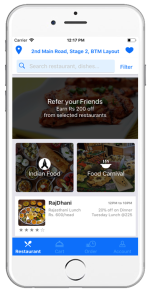 React Native Food Ordering App React Native Food Ordering App