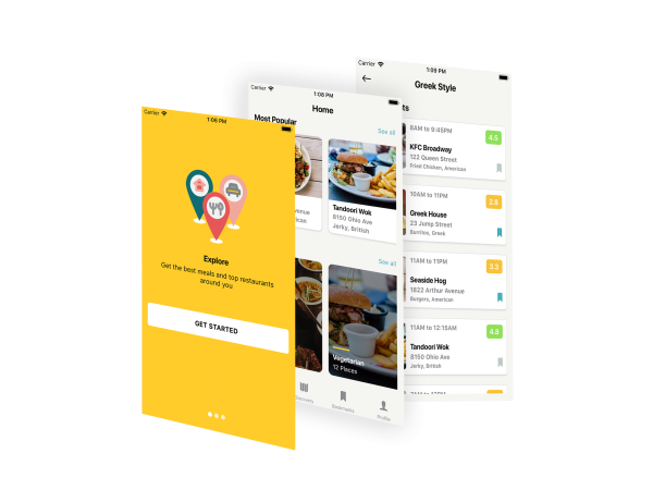 React Native Restaurant UI App React Native Restaurant UI App