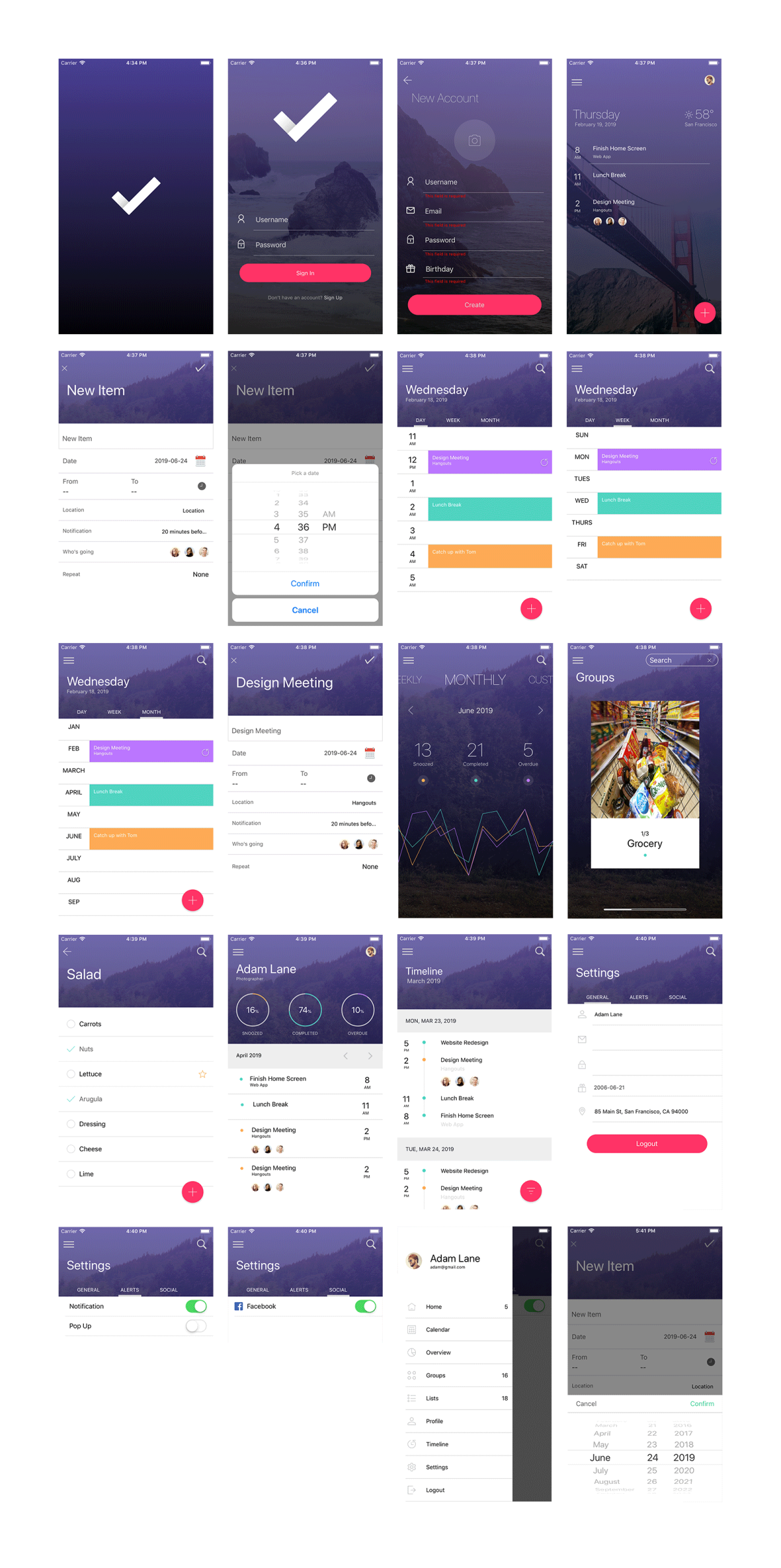 React Native Task Listing App Theme React Native Task Listing App Theme