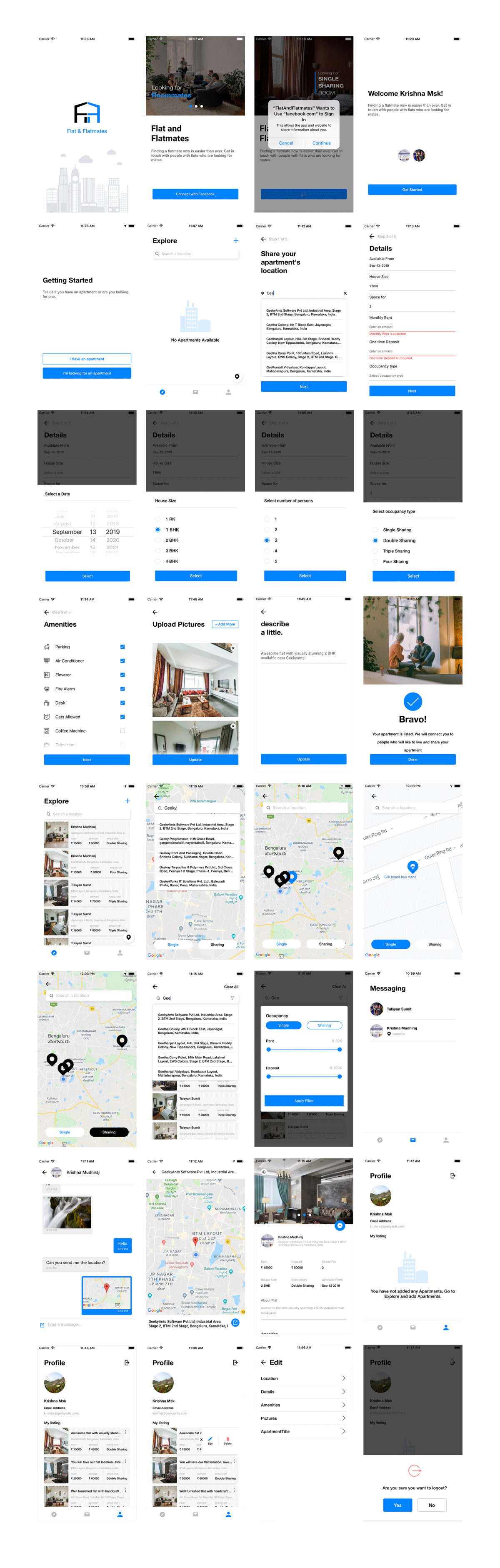 React Native Flat And Flatmates App With Backend React Native Flat And Flatmates App With Backend