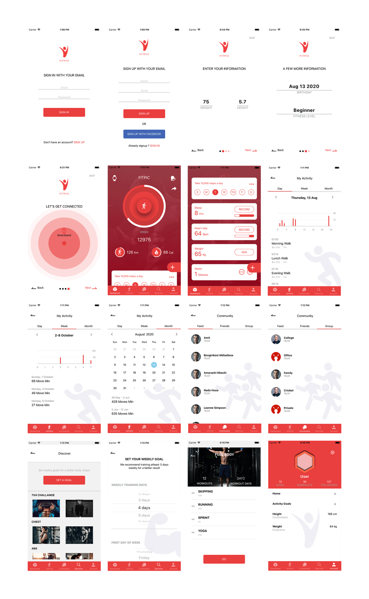 React Native Fitness App Theme React Native Fitness App Theme